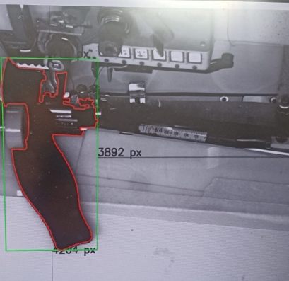 Technical process image showing DBV setup