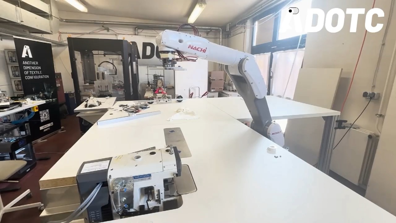 Nachi-Roboter im automatisierten Nähprozess von ADOTC